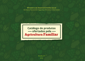 Catálogo de produtos ofertados pela agricultura familiar